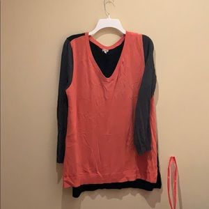 14th & union Color-block sweater